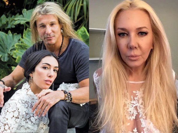 El picante posteo de la novia de Claudio Paul Caniggia en medio de la guerra con Mariana Nannis