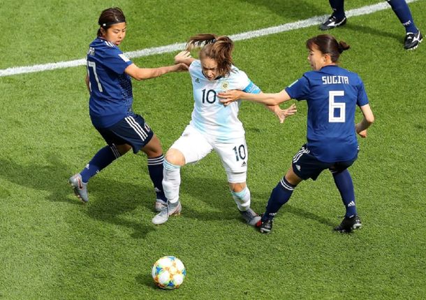 Banini fue elegida como la figura del partido (Foto: @Argentina)
