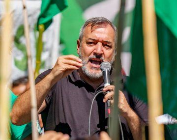 El secretario general de ATE exigió el juicio político a la Corte Suprema en Plaza de Mayo