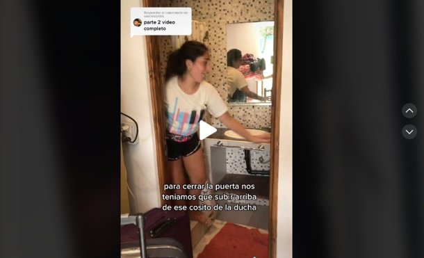 Otra casa del terror en Villa Gesell: para cerrar la puerta del baño tenían que hacer equilibrio
