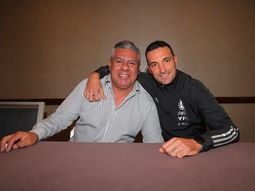 Chiqui Tapia habló sobre la renovación de Scaloni: Esperen la buena noticia