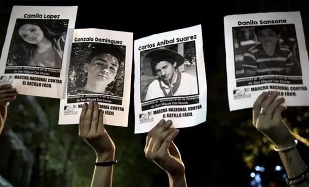 Masacre de Monte: los cuatro policías acusados pidieron disculpas a familiares de las víctimas