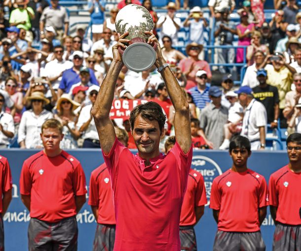 Sigue siendo el rey: Federer derrotó a Djokovic y gritó campeón en Cincinnati