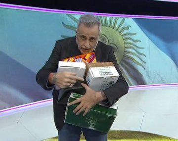 La chicana de Jorge Rial a Luis Ventura: aparecieron las cajas en Argenzuela