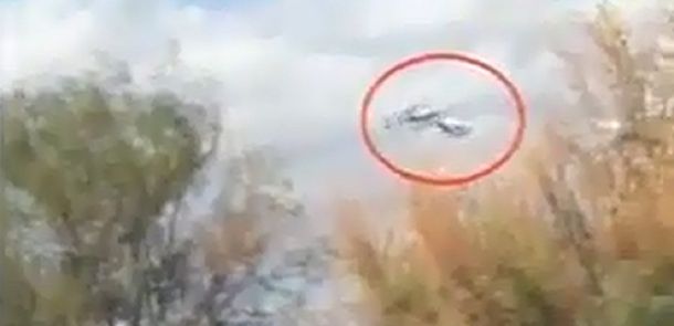Impresionante video: así fue el choque de helicópteros en La Rioja