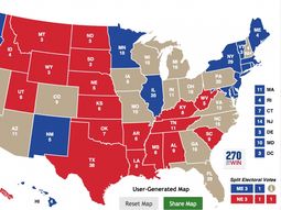 Los llamados swing states son considerados claves para la definición de las elecciones, en particular Florida por su peso en el Colegio Electoral Los llamados swing states son considerados claves para la definición de las elecciones, en particular Florida por su peso en el Colegio Electoral