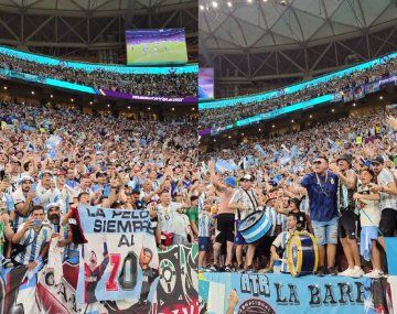 Clima de final: así palpita la hinchada argentina el duelo con México