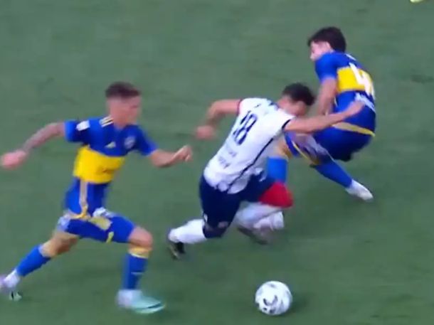 Escalofriante: la durísima lesión de Lucas Blondel en Boca vs San Lorenzo