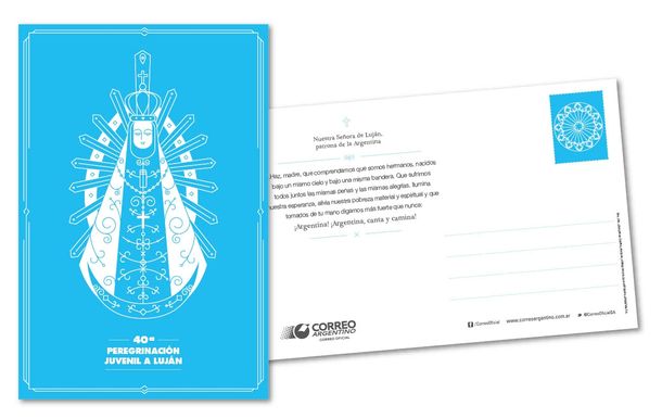 De Luján a Plaza San Pedro: los peregrinos podrán enviarle gratis una postal al Papa Francisco