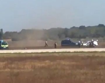 Insólito: un hombre entró con su auto al aeropuerto de Lyon