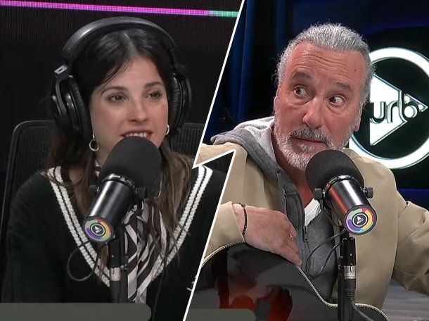 Video: el insólito intercambio entre Manuel Wirzt y Cande Molfese en plena radio