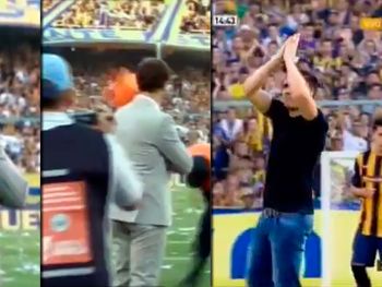 VIDEO: Así fue el intento de agresión al Vasco 