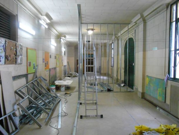 Ciudad: nuevos cruces por las aulas containers en las escuelas