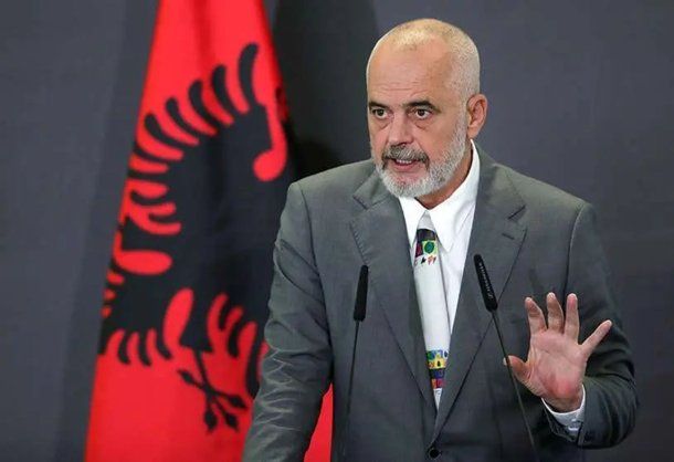 Edi Rama, primer ministro de Albania. Edi Rama, primer ministro de Albania.