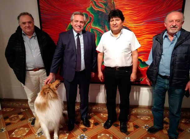 El Presidente cenó anoche en Olivos con Evo Morales tras el triunfo del MAS en Bolivia