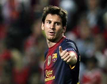 Messi practicó con normalidad y la lesión ya quedó atrás