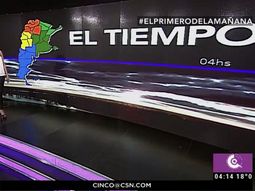 Pronóstico del tiempo del jueves 15 de diciembre de 2016 en C5N Pronóstico del tiempo del jueves 15 de diciembre de 2016 en C5N