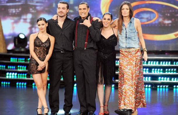 Paula y Peter, en la semifinal del Bailando 2012