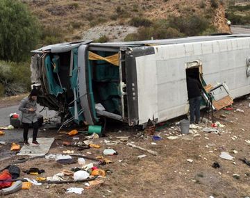 No hay arrestados ni imputados por la tragedia porque el chofer murió&nbsp;