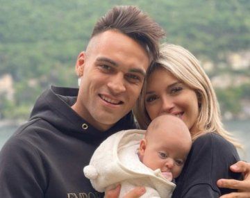 Internaron a la hija de Lautaro Martínez por un accidente doméstico