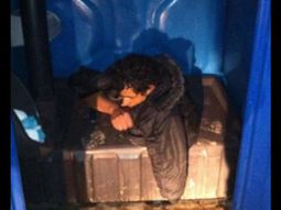 aparecio la foto del fan del indio solari atascado en un bano aparecio la foto del fan del indio solari atascado en un bano