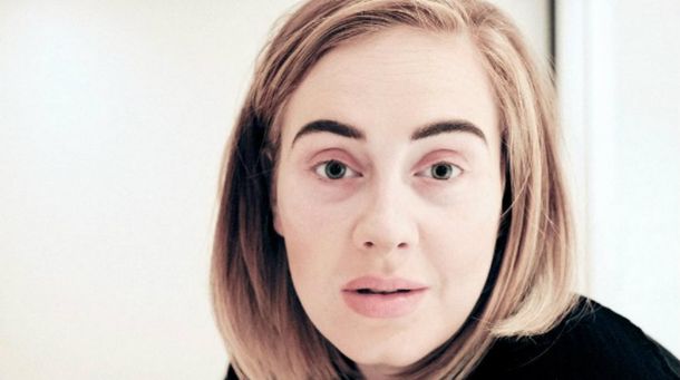 Belleza natural: Adele dio la cara antes de cancelar un concierto