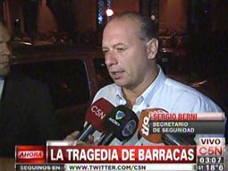 Estamos muy compungidos por esta tragedia, dijo Berni