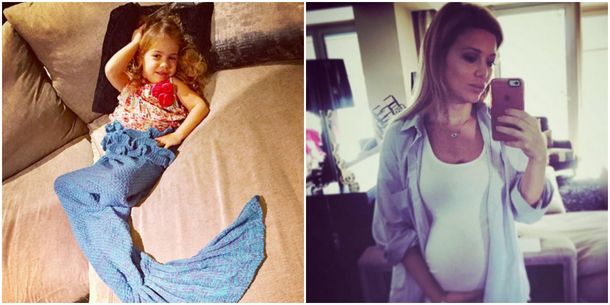 Lola Demichelis posó muy tierna como modelo.