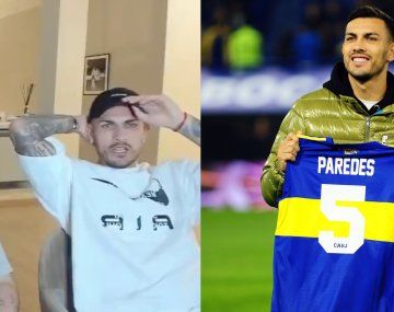 El gesto de Paredes en un stream que ilusionó a todos en Boca
