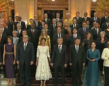 Macri y los líderes del G-20 asisten a una función de gala en el Teatro Colón