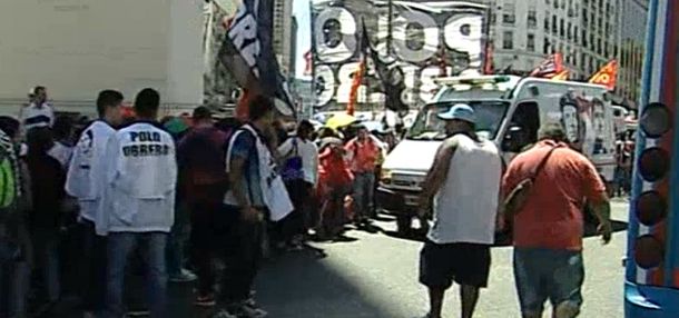 El Polo Obrero encabeza la manifestación