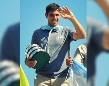 Delbonis fue recibido por miles de personas en Azul tras ganar la Copa Davis