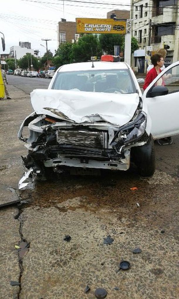 ¡Borrachísima! Un audio dejó en evidencia el estado de una conductora que chocó