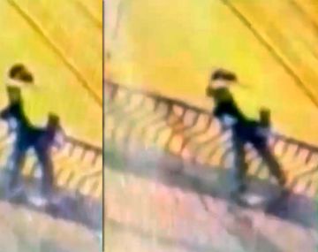 Una pareja cayó al vacío mientras se besaba en un puente y murió