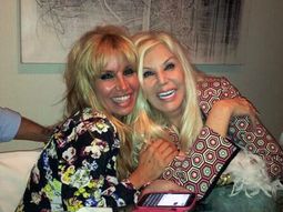 Susana fue al cumple 40 de Flor Peña