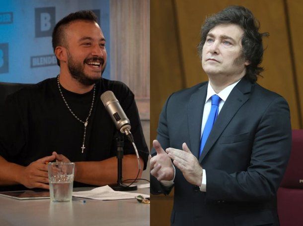Javier Milei acusó a Tomás Rebord de kirchnerismo en estado puro, el comediante contestó y terminó bloqueado