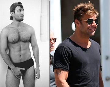 Filtran una foto del nuevo novio de Ricky Martín totalmente desnudo