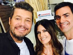 Marcelo Tinelli junto a Isabel Macedo y Juan Manuel Urtubey Marcelo Tinelli junto a Isabel Macedo y Juan Manuel Urtubey