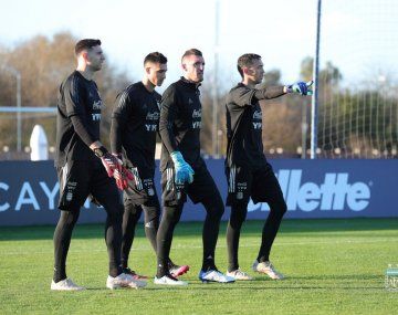 El 1 no será el arquero titular: los números de la Selección Argentina
