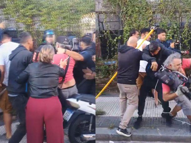 Habló uno de los trabajadores de TV agredido por la Policía Federal: Al camarógrafo lo agarraron de la nada