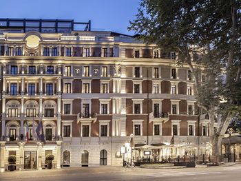 El lujoso hotel romano donde se alojó Javier Milei.