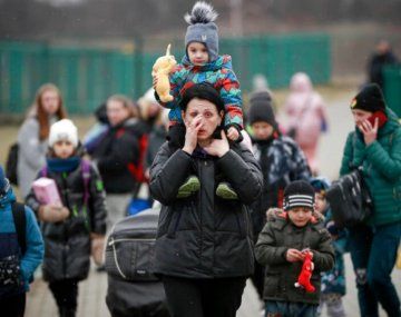 Más de 2 millones de personas ya escaparon de Ucrania