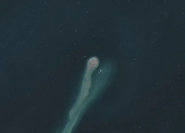 La NASA reveló la isla fantasma que está a punto de desaparecer