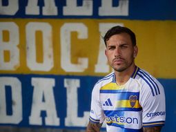 Leandro Paredes con la nueva camiseta de Boca Leandro Paredes con la nueva camiseta de Boca