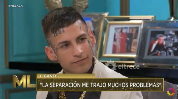 L-Gante se refirió a la separación de Tamara Báez: Mi vida en este momento...