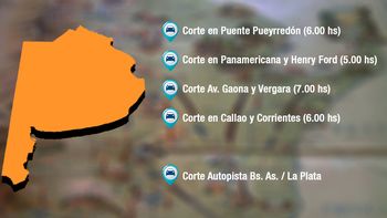 martes caotico: el paro incluye piquetes en los accesos a la ciudad martes caotico: el paro incluye piquetes en los accesos a la ciudad