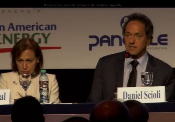 Scioli: Hay que dejar atrás el fundamentalismo de mercado