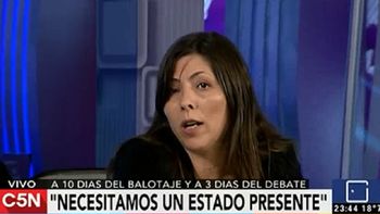 silvina batakis, en c5n: si gana scioli, gana el trabajo y la industria nacional silvina batakis, en c5n: si gana scioli, gana el trabajo y la industria nacional