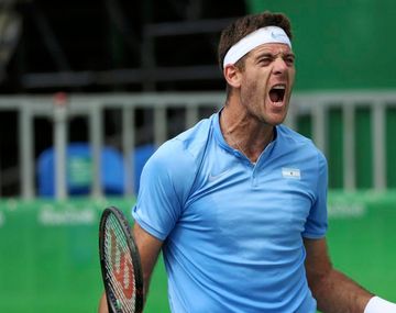 Del Potro, uno de los singlistas de Argentina