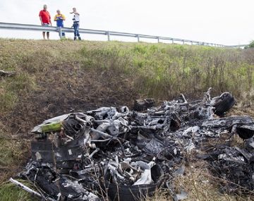 El impresionante choque de una Lamborghini